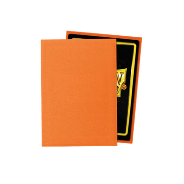 Dragon Shield: Amber - Matte Japanese Size Card Sleeves (60ct