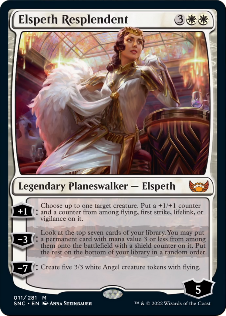 嵐の討伐者、エルズペス MTG 嵐の討伐者、エルズペス ハロー foil 英語