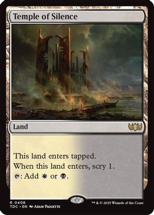 Foil】《沈黙/Silence》[M10] 白R | 日本最大級 MTG通販サイト