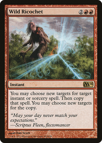 Wild Ricochet (M14-162) - Magic 2014 Foil - Game Nerdz