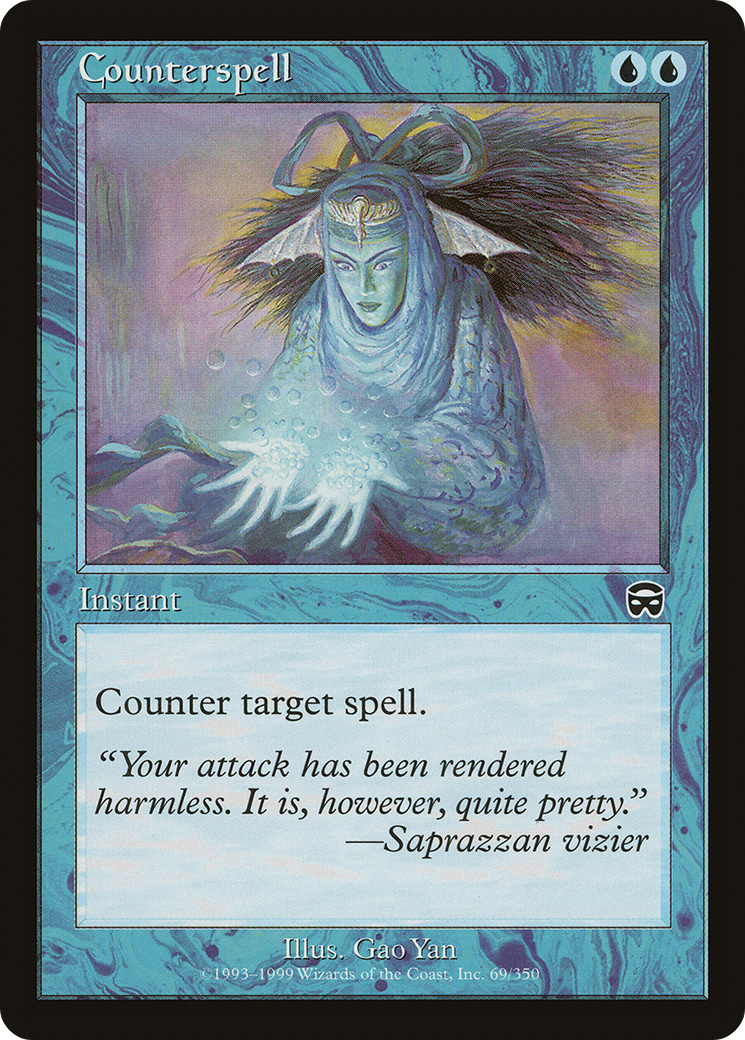 Counterspell (MMQ-069) - Mercadian Masques Foil - Game Nerdz