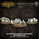 Warmachine: Retribution of Scyrah - Myrmidon Wreck Markers