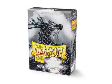 Dragon Shield: Matte Slate - Japanese Size Card Sleeves (60ct) - Game Nerdz