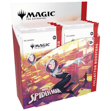 Magic The Gathering Marvel's Spider-Man Collector Booster Box Magic The Gathering Marvel's Spider-Man Collector Booster Box