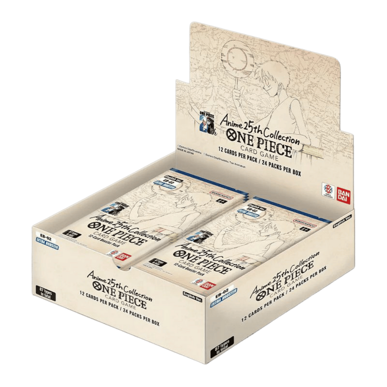 eb-02] one piece card game extra booster ｢anime 25th