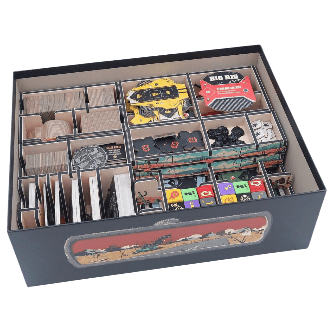 Box Insert Color: Thunder Road: Vendetta - Maximum Chrome - Game Nerdz