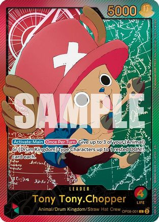 Tony Tony.Chopper (SPR) (OP08-001) Extra Booster: Anime 25th
