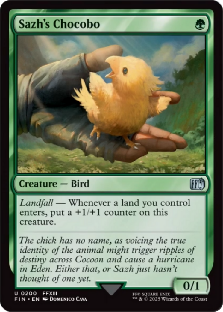 vanille final fantasy mtg Vanille, Cheerful l'Cie Universes Beyond: Final Fantasy (FIN) #211
