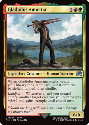 lorcana into the inklands starter deck Free Second Summon: MTG Final Fantasy Commander Party with Exclusive Promos main image 0