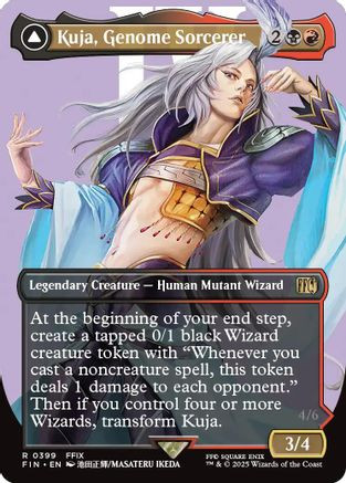 mtg final fantasy summon anima Magic The Gathering - Universes Beyond - - and mana of any type can be spent to cast that spell Card Sleeves Borderless Woodblock Print