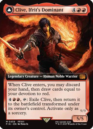 Squall, SeeD Mercenary (Borderless) (Surge Foil) (FIN-547) - FINAL