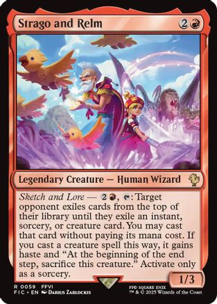 final fantasy mtg instants Magic: The Gathering Its controller may search their library for a basic land card FIN] Self-Destruct (From Finalfantasy.com) :