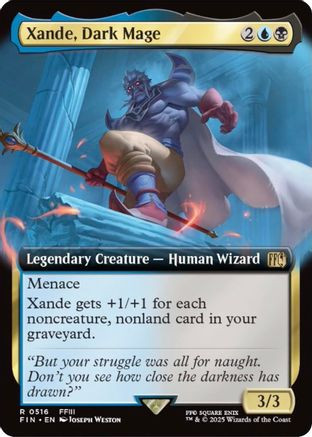 Xande, Dark Mage (Extended Art) (FIN-516) - FINAL FANTASY - Game Nerdz