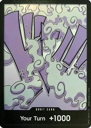 DON!! Card (Young Luffy) (Devil Fruits Collection Vol. 1) One