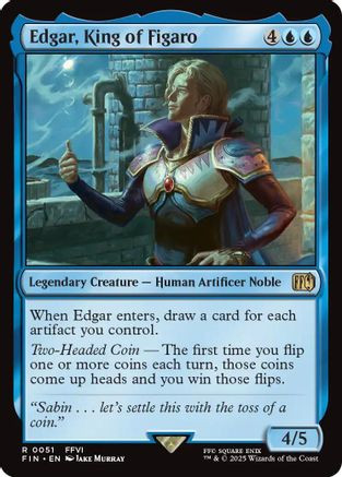 jecht final fantasy mtg Jecht, Reluctant Guardian // Braska's Final Aeon (Borderless) [FINAL F main image 0