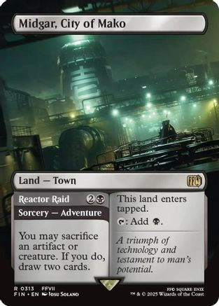 Squall, SeeD Mercenary (Borderless) (Surge Foil) (FIN-547) - FINAL