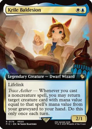 thancred mtg card Magic The Gathering - Universes Beyond - Final Fantasy - Commander main image 1