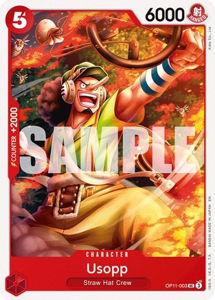 Usopp (OP11-003) A Fist of Divine Speed - Game Nerdz