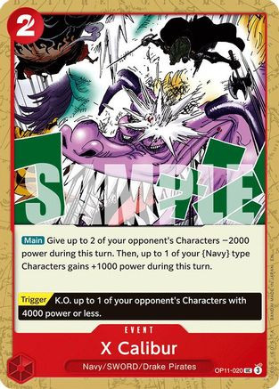 Monkey.D.Luffy (040) (OP11-040) A Fist of Divine Speed - Game Nerdz