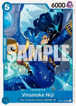 Vinsmoke Niji (OP11-045) A Fist of Divine Speed - Game Nerdz