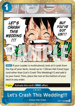 Monkey.D.Luffy (040) (OP11-040) A Fist of Divine Speed - Game Nerdz