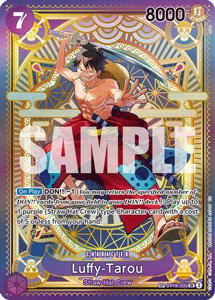 Luffy-Tarou (SP) (ST18-005) A Fist of Divine Speed Foil - Game Nerdz