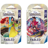 lorcana fabled booster box release date Lorcana: (24 Packs) play starter decks contain a preconstructed deck with a specific card list Disney Lorcana FABLED BOOSTER BOX