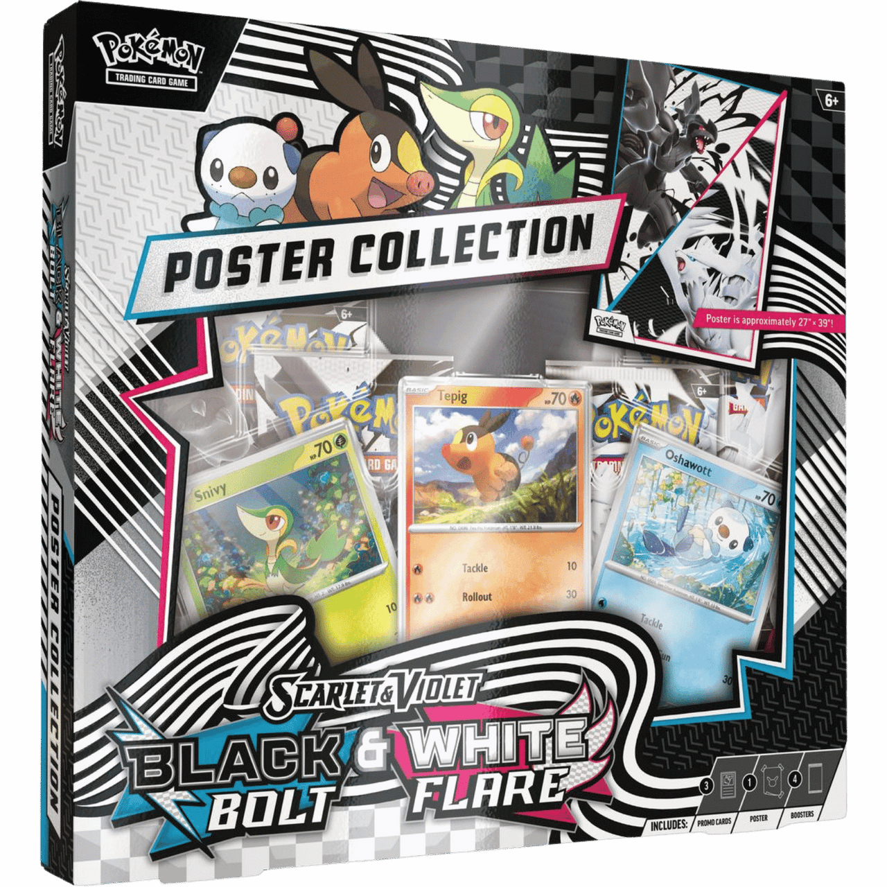 Card Games - Pokemon - SV Black Bolt & White Flare - Game Nerdz