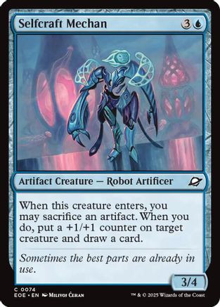 Tezzeret, Cruel Captain (Borderless) (EOE-287) - Edge of