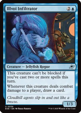 Quantum Riddler (Borderless) (EOE-305) - Edge of Eternities Foil