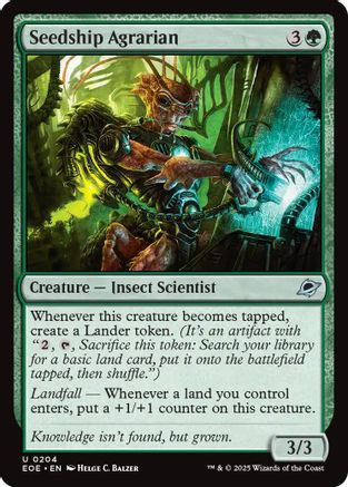 Tezzeret, Cruel Captain (Borderless) (EOE-287) - Edge of