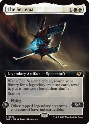 Quantum Riddler (Borderless) (EOE-305) - Edge of Eternities Foil