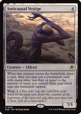 Tezzeret, Cruel Captain (Borderless) (EOE-287) - Edge of