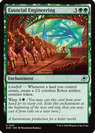 Eusocial Engineering (EOE-181) - Edge of Eternities - Game Nerdz