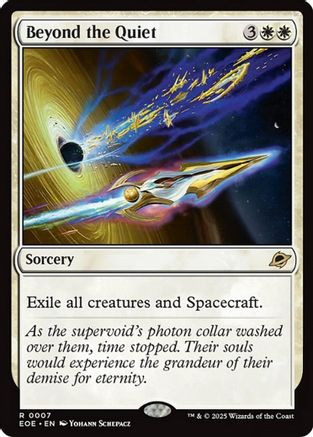 Quantum Riddler (Borderless) (EOE-305) - Edge of Eternities Foil