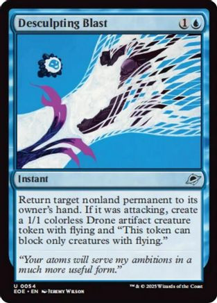 Tezzeret, Cruel Captain (Borderless) (EOE-287) - Edge of