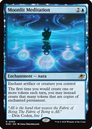 Moonlit Meditation (EOE-069) - Edge of Eternities - Game Nerdz