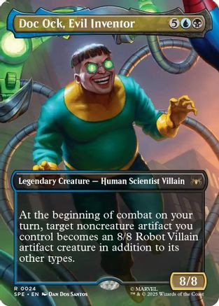 Doc Ock, Evil Inventor (Borderless) (SPE, MAR-024