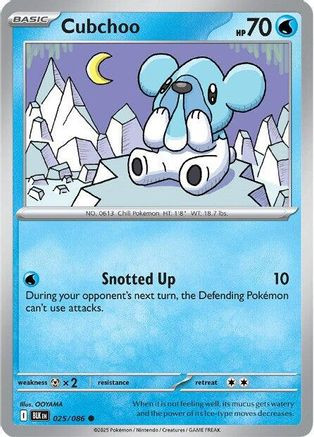 Cubchoo 25 - SV Black Bolt - Game Nerdz
