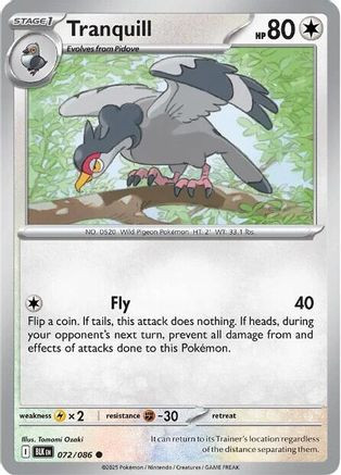 Tranquill 72 - SV Black Bolt - Game Nerdz