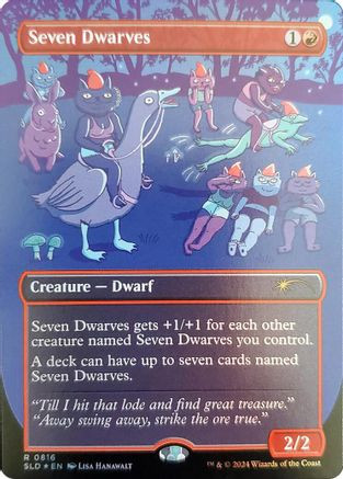 Seven Dwarves (0816) (SLD-816) - Secret Lair Drop Series Foil