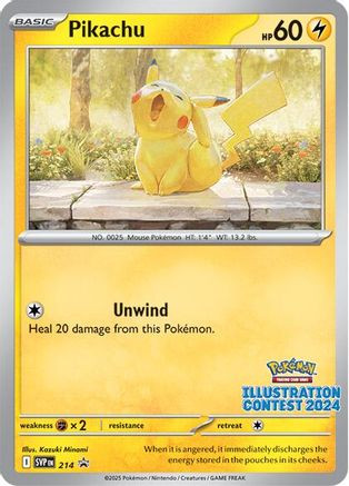 Pikachu - 214 (Illustration Contest 2024) 214 - SV Scarlet Violet