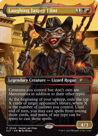 Laughing Jasper Flint (SLP-044) - Secret Lair Showdown - Game Nerdz