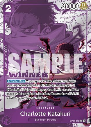 Charlotte Katakuri (Winner Pack 2025 Vol. 3) (OP08-062) One Piece Promotion Cards Foil - Game Nerdz Charlotte Katakuri (Winner Pack 2025 Vol. 3) (OP08-062) One Piece Promotion Cards Foil - Game Nerdz