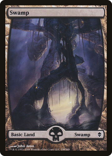 Swamp (ZEN-238) - Zendikar Foil - Game Nerdz
