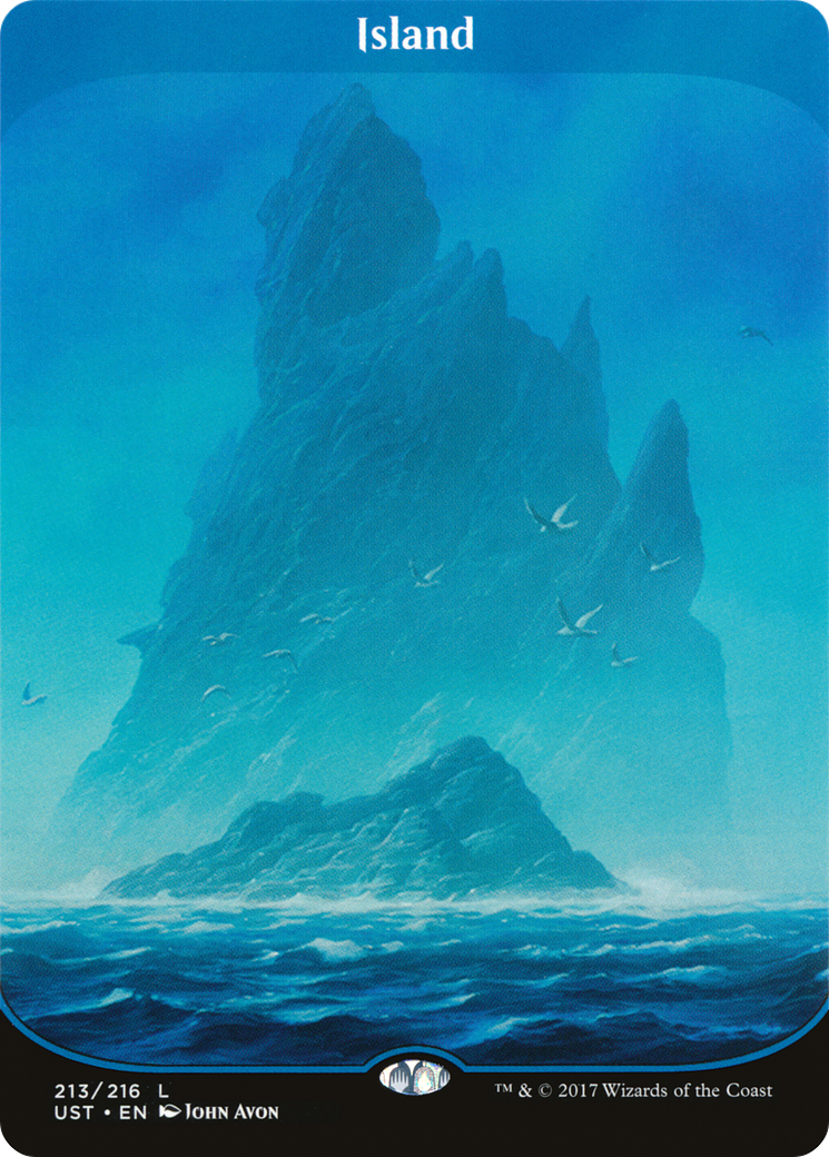 Mountain (UST-215) - Unstable (Borderless) Foil - Game Nerdz