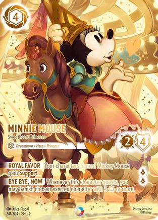 Minnie Mouse - Sweetheart Princess (Iconic) (241/204) - Fabled