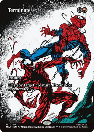Terminate (Surge Foil) (MSC-189) - Commander: Marvel Super Heroes