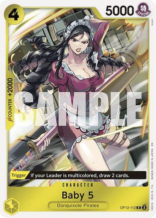 Bartholomew Kuma (Alternate Art) (OP12-119) Legacy of the Master