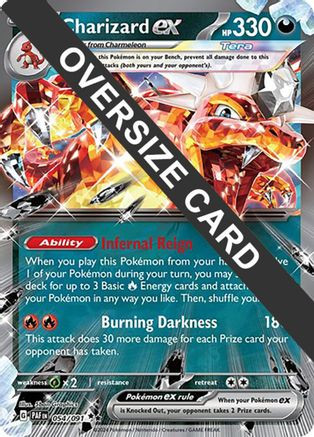 Charizard ex - 054/091 54 - Jumbo Cards Holofoil - Game Nerdz